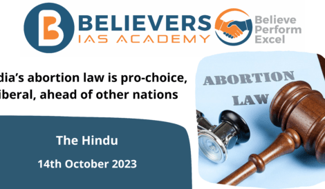 India’s abortion law is pro-choice, liberal, ahead of other nations