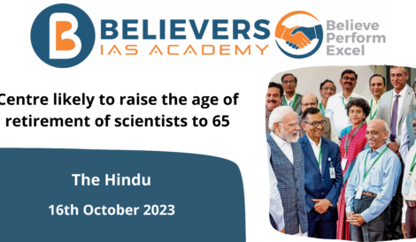 Centre likely to raise the age of retirement of scientists to 65