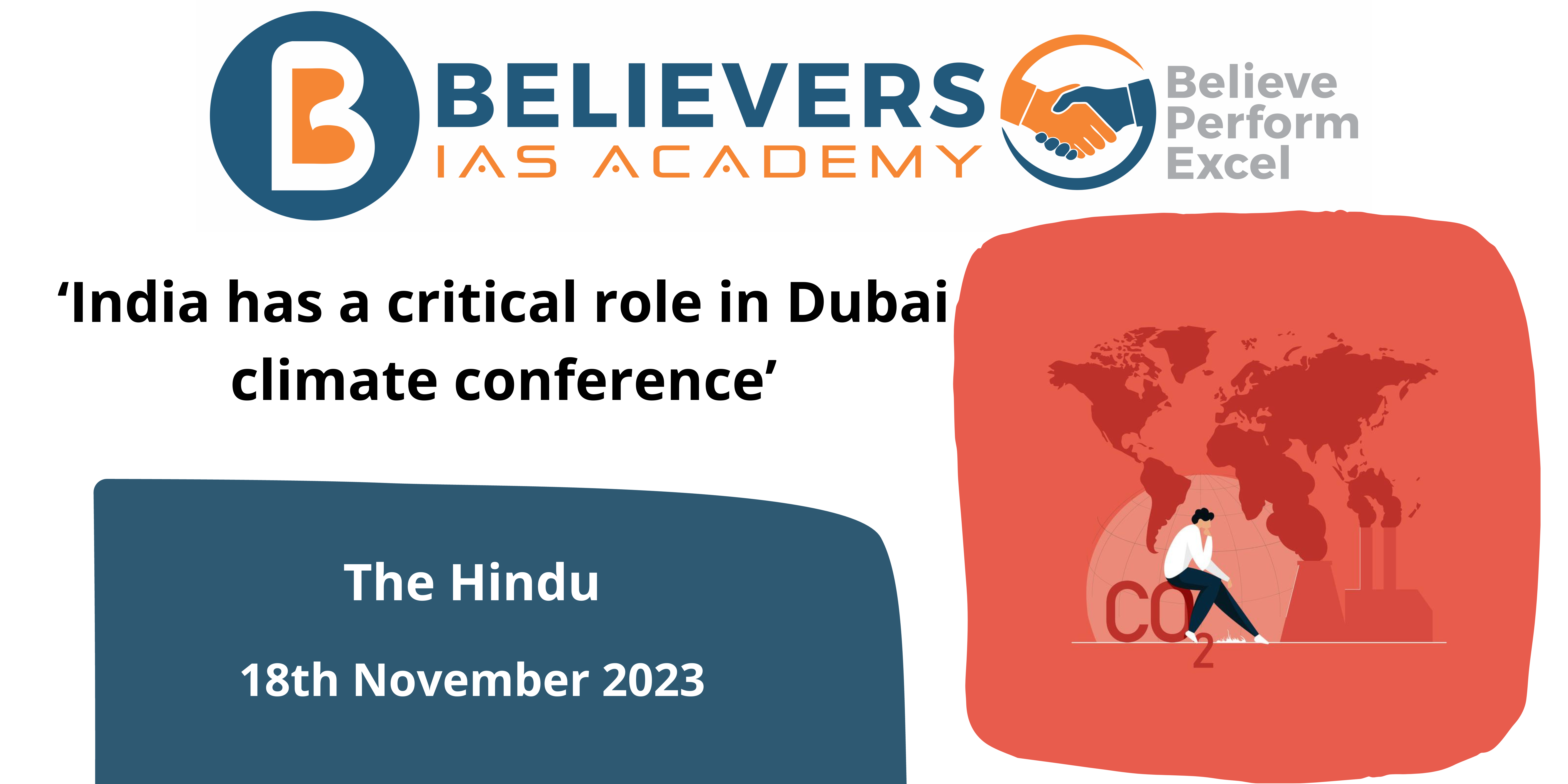 ‘India has a critical role in Dubai climate conference’