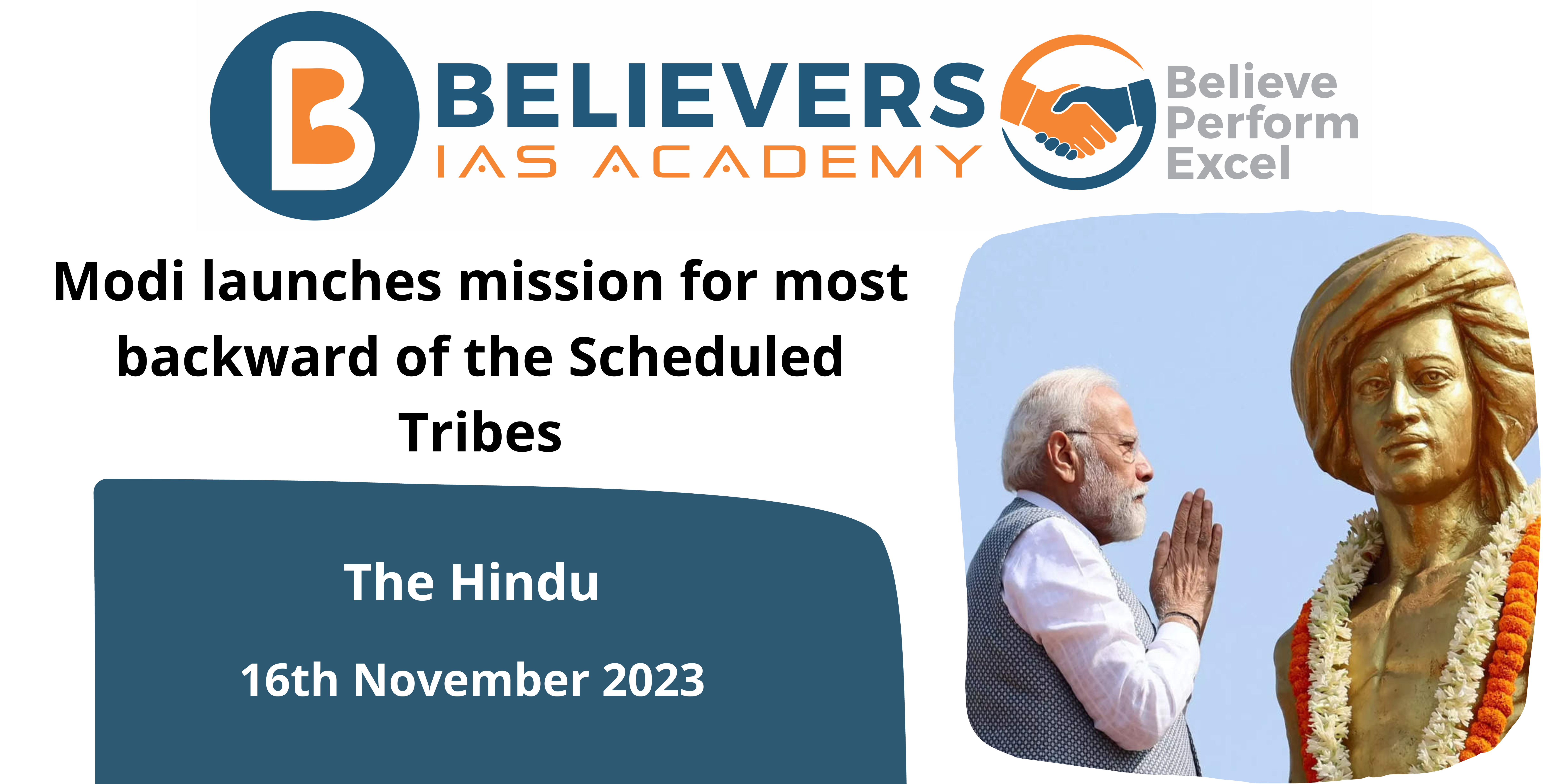 Modi launches mission for most backward of the Scheduled Tribes